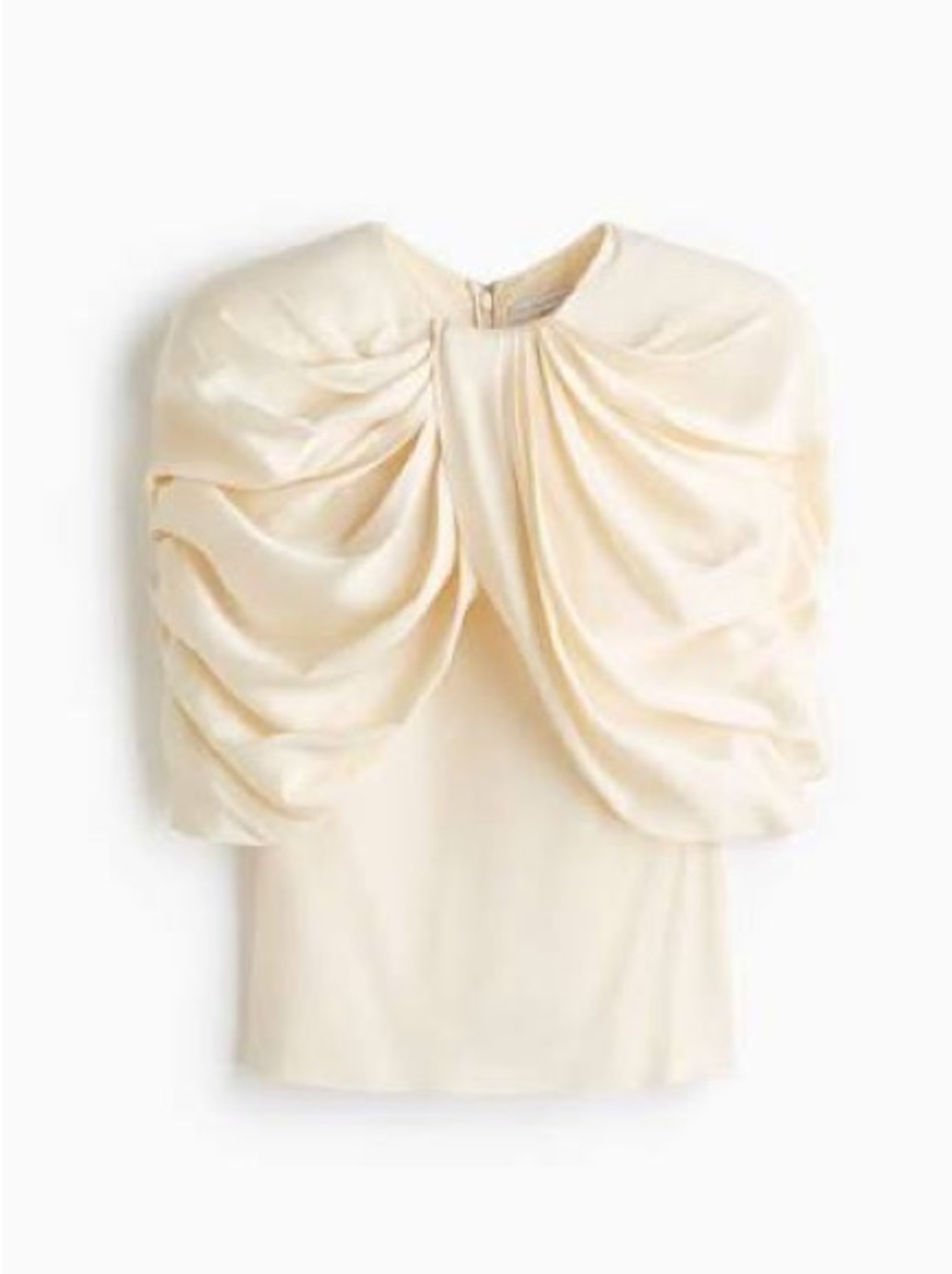 H&M Stella McCartney Draped Satin Top - Picture 6 of 6